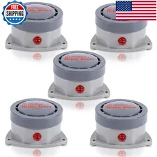 Water Leak Detector 5 Pack Shackcom Water Alarm 110Db Wireless Waterproof