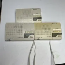 VINTAGE Radio Shack FM Wireless 3 Channel Intercom System - Set of 3 #43-490