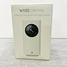 Wyze Cam Pan v1 Indoor Home Camera with Night Vision and 2-Way Audio WYZECP1