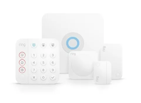 Ring Alarm 5-Piece Kit (2nd Gen) Home Security System 4K11SZ-0EN0