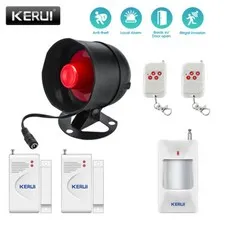 KERUI Wireless Home Security Alarm System 110db Loud Anti-theft for Home House