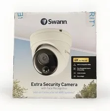 Swann Hardwired Camera 4K NVR Dome IP Detection Face Recognition SWNHD-888MSD