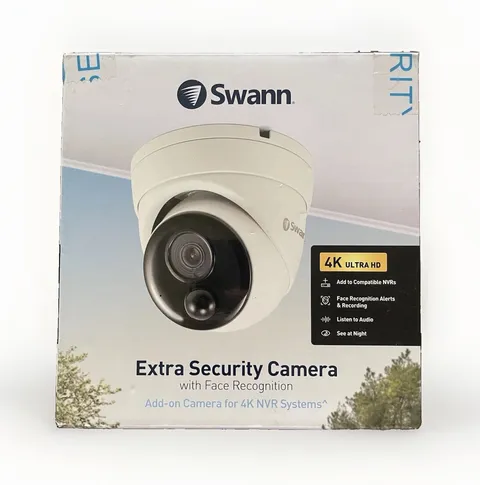 Swann Hardwired Camera 4K NVR Dome IP Detection Face Recognition SWNHD-888MSD