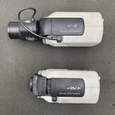 LOT OF 2 Bosch Dinion CCD Color Security Camera LTC0335/20 & 1X Lens LTC3364/50
