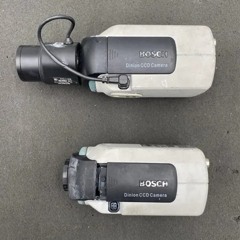 LOT OF 2 Bosch Dinion CCD Color Security Camera LTC0335/20 & 1X Lens LTC3364/50