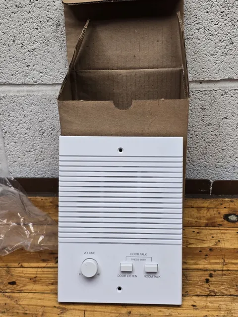 NEW Broan Intercom Remote Station Indoor Speaker, White K305WH 