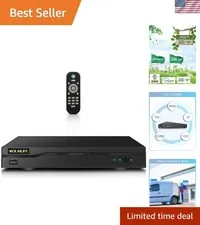 Versatile 8CH 5MP DVR Recorder with Privacy Protection for Secure Surveillance