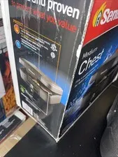 SentrySafe Chest Safe with Key Lock 0.28 Cu.ft Fire and Water-Resistant CHW20201