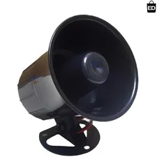 Durable 15W Wired Alarm Siren - 120dB for Reliable Home Security Solutions