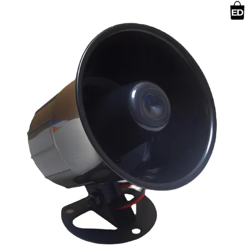Durable 15W Wired Alarm Siren - 120dB for Reliable Home Security Solutions