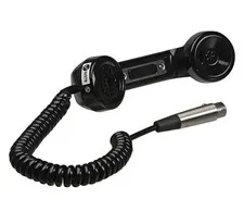 Telex HS-6A Black Intercom Handset 96145-010 Bosch w Box Bracket XLR