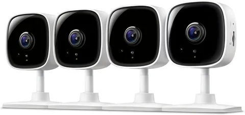 4-Pack 1080P Indoor Security Camera C100 Baby Pet Dog Monitor Night Vision Audio