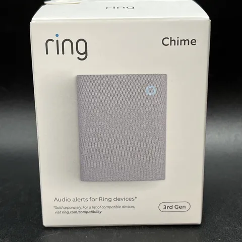 Ring Chime 3rd Gen NEW IN BOX Sealed Enhanced Audio alerts for ring devices