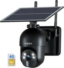 Wireless Outdoor Security Camera with Built-in SIM, Smart Motion Alerts & Talk