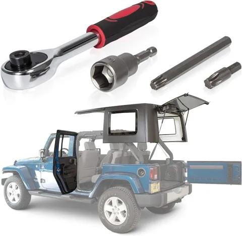 For Jeep Wrangler JK Torx Fastener Tool Set For Hardtop Door OE Replacement Work