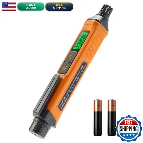 Toptes Pt205 Natural Gas Detector Audible Visual Alarm Gas Leak Detector