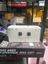 NEW Blink Mini 2-Pack Indoor 1080p HD Security Cameras with Wi-Fi White