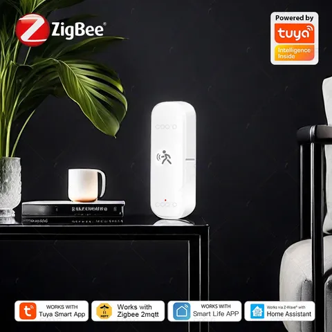 Zigbee 3.0 MmWave Radar Motion Sensor with Illuminance Temperature Humidity