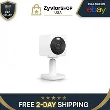 WYZE Wyze Cam OG Indoor/Outdoor Security Camera 1080p Wi-Fi Color Night Vision