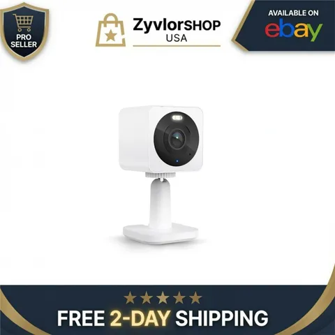 WYZE Wyze Cam OG Indoor/Outdoor Security Camera 1080p Wi-Fi Color Night Vision