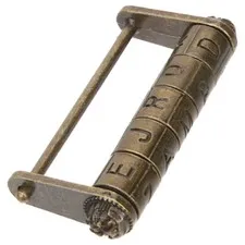 1PC Antique Code Door Lock Code Lock Word Lock Password Door Lock Friends Photo