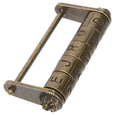 1PC Antique Code Door Lock Code Lock Word Lock Password Door Lock Friends Photo