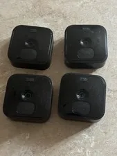 Lot Of 4 Blink BCM00400U Black 3rd Gen -Wireless Security Camera AS IS