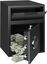 Electronic Depository Drop Safe with Keypad Lock