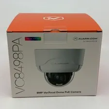 Alarm.com ADC-VC8498PA Prism Series 8MP PoE Varifocal Dome Camera