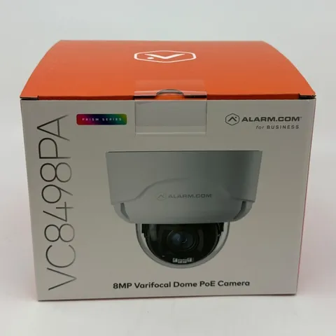 Alarm.com ADC-VC8498PA Prism Series 8MP PoE Varifocal Dome Camera