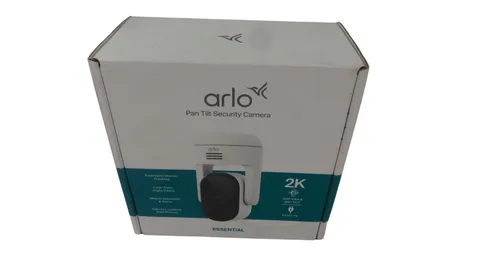 Arlo Essential Pan Tilt 2K Wi-Fi IP Camera Plug-In Indoor White VMC3083-100NAS