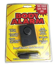 Vintage Body Alarm 130 Decibels Loud Siren New in Package