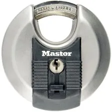 Master Lock M50EURD Excell™ Stainless Steel Disc 80mm Lock