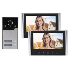 Video Doorbell Intercom System 7in TFT LCD Screen 120° Wide Angle For Home