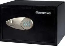 Compact 0.58 Cu Ft Digital Safe with Keypad Lock for Valuables & Firearms