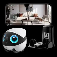 EBO AIR 2 plus Intelligent Pet Companion Robot, 3K Camera, Video Call and AI Art