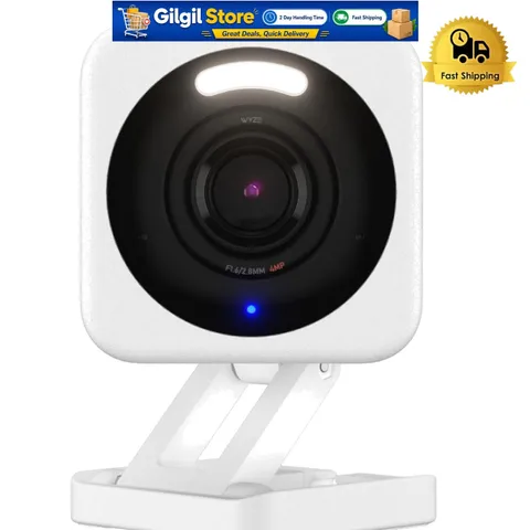 Indoor/Outdoor Security Camera - Enhanced Color Night Vision & Two-Way Audio