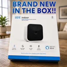 Blink Indoor Battery-Powered Security Camera Add-On Camera Brand New 2nd Gen