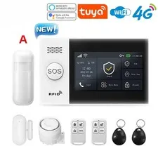 4G Wireless Home WIFI Home Security Motion Detector Sensor Burglar Alarm System