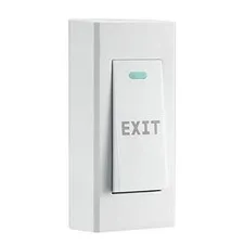 Door Release Button Push to Exit Resettable NC/NO/COM Switch for Access