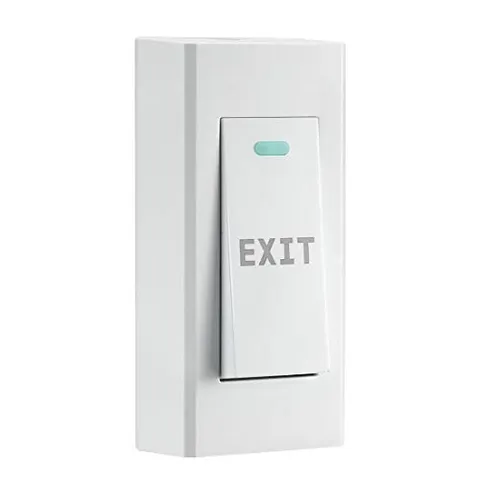 Door Release Button Push to Exit Resettable NC/NO/COM Switch for Access
