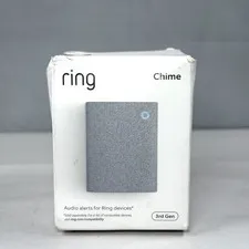 Ring Chime 3rd Gen Wireless plug-in Door Chime Home Security / New in Box