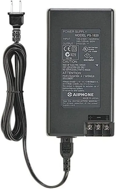 Aiphone PS-1820 AC Adapter PS-1820UL by Aiphone