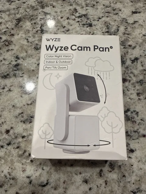 Wyze Cam Pan v3 Indoor/Outdoor Wifi, 1080p, Pan/Tilt/Zoom Security Camera Color