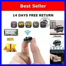 Mini Wireless Security Camera 1080p Night Vision Motion Detection X5