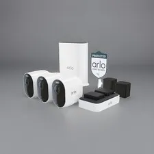 Arlo Ultra Outdoor Security Camera 4K HDR - 3 Cameras Wireless Rechargeable 2025