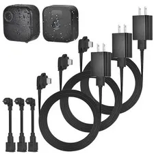 3Pack 25Ft/7.5M Power Adapter for Blink Outdoor 4 (4Th Gen)&(3Rd Gen)&Blink XT2/