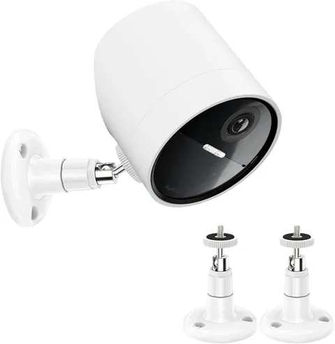 2 Pack Wall Mount Compatible with SimpliSafe Outdoor Security Camera, 360° Rot