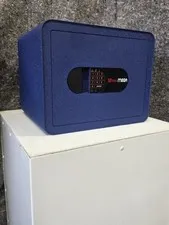 Home / Office Safe — Steel Digital Combination Lock Security, Premium Blue Safe