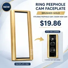 Ring Doorbell Peephole Cam Model G63R9A Battery Operated WiFi